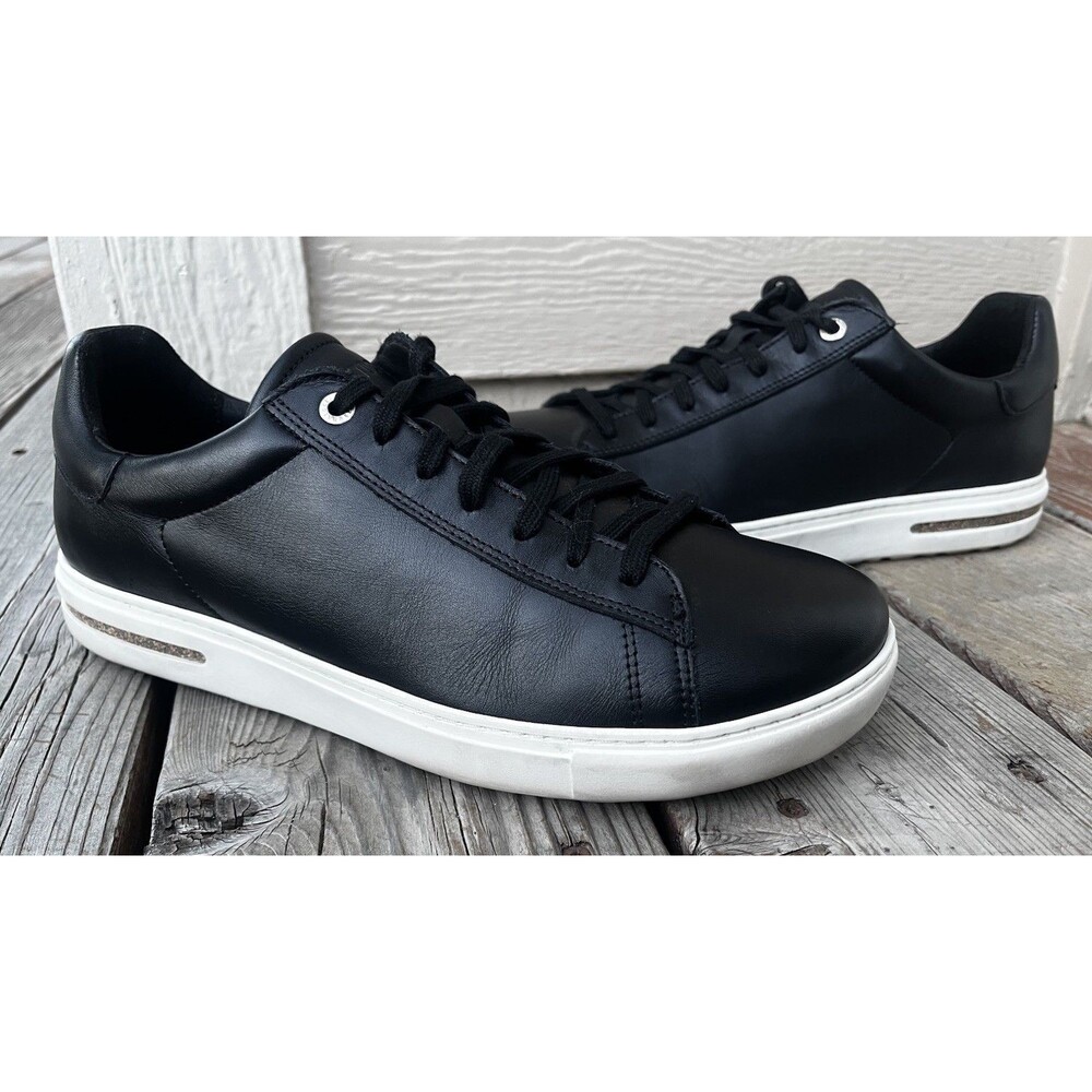 Birkenstock Bend Low Men's 43 US 10 Black Leather Lace Up Shoes Sneakers